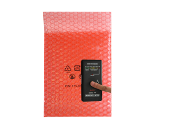 Red anti-static bubble film printing bag